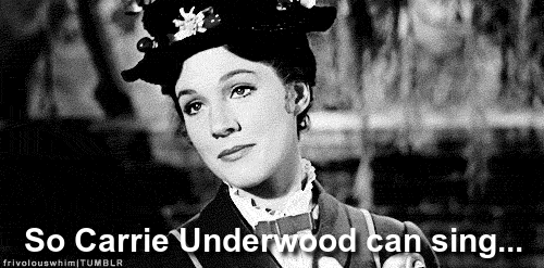 julie andrews damiandazz sound of music disappoint carrie underwood mary poppins