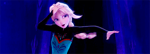 Drag Queen Elsa Frozen gif